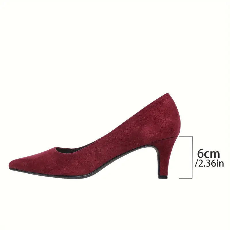 2025 Women's Solid Color Court Pumps ❤️